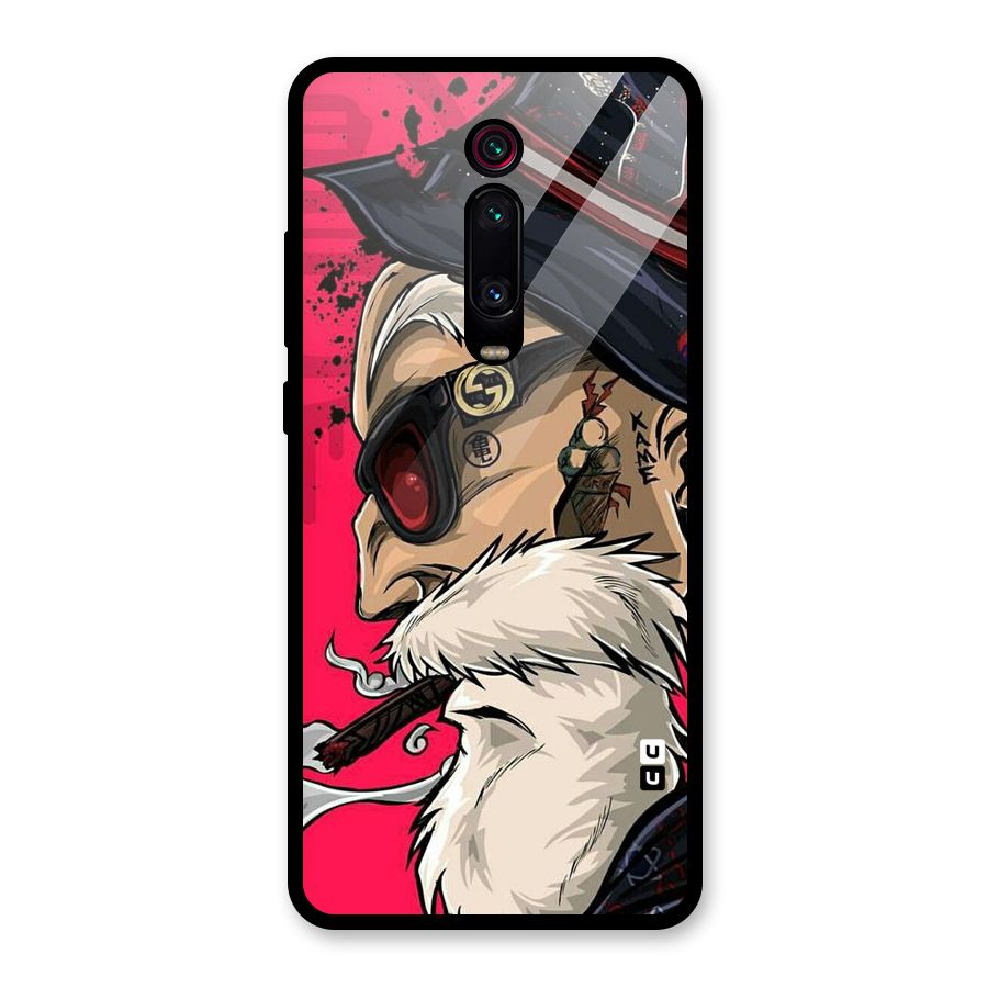 Old Man Swag Glass Back Case for Redmi K20