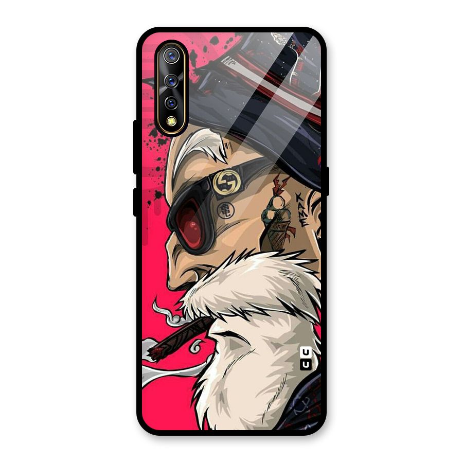 Old Man Swag Glass Back Case for Vivo S1