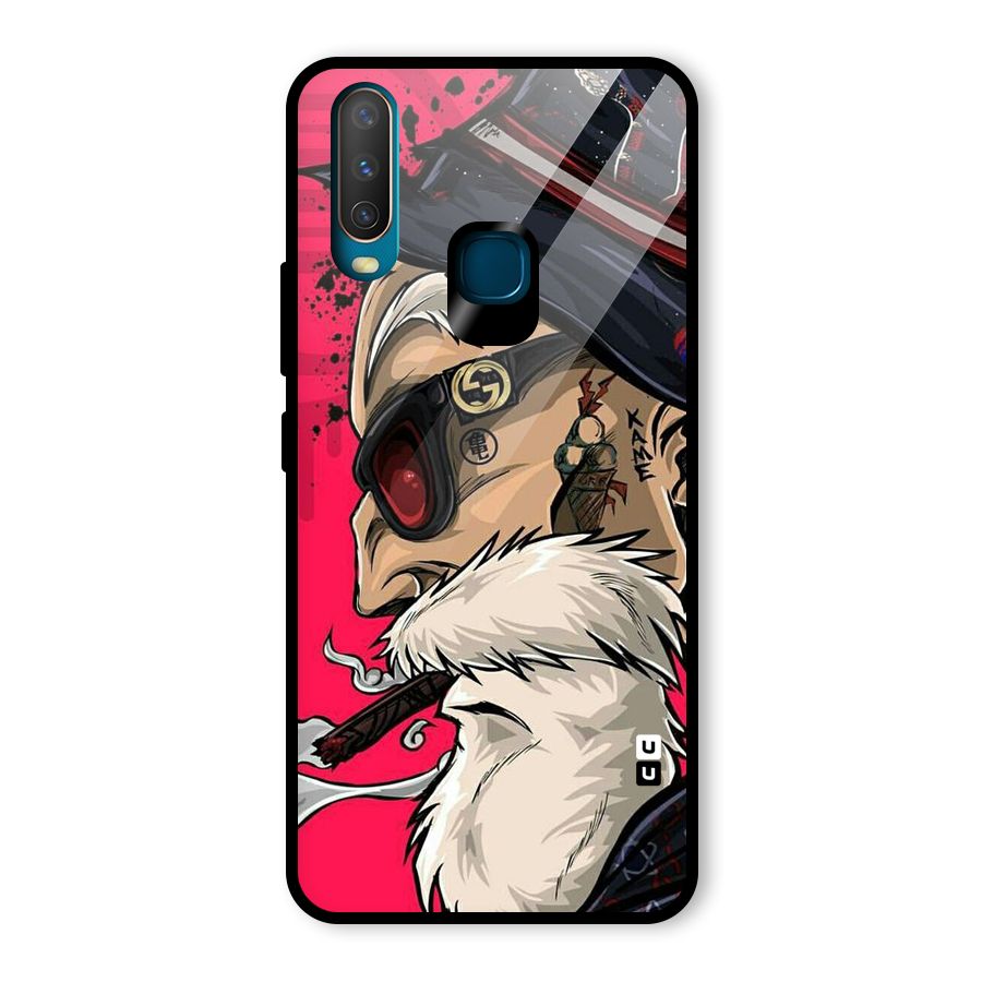 Old Man Swag Glass Back Case for Vivo U10
