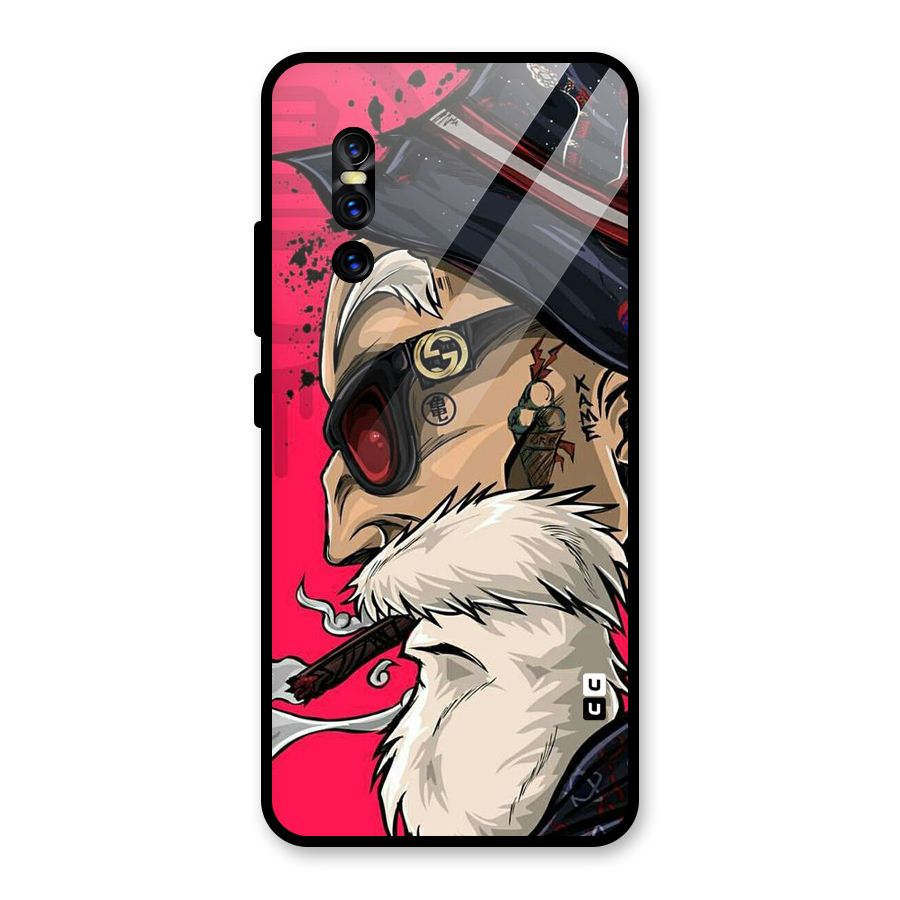 Old Man Swag Glass Back Case for Vivo V15 Pro