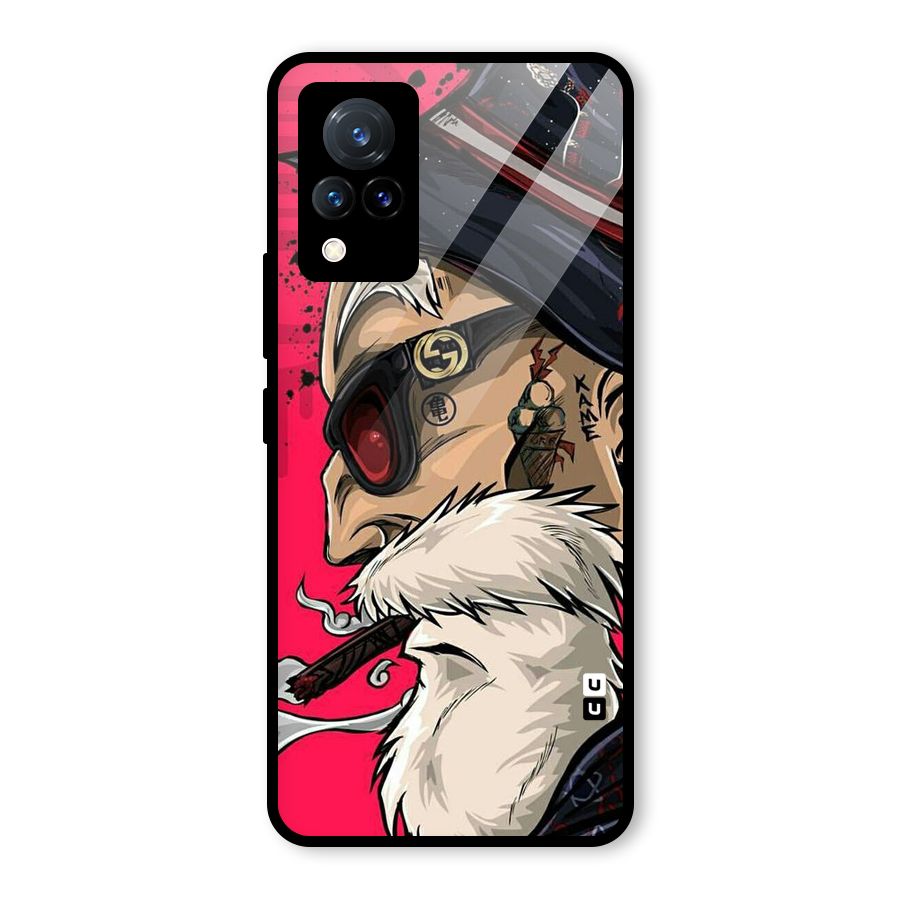Old Man Swag Glass Back Case for Vivo V21 5G
