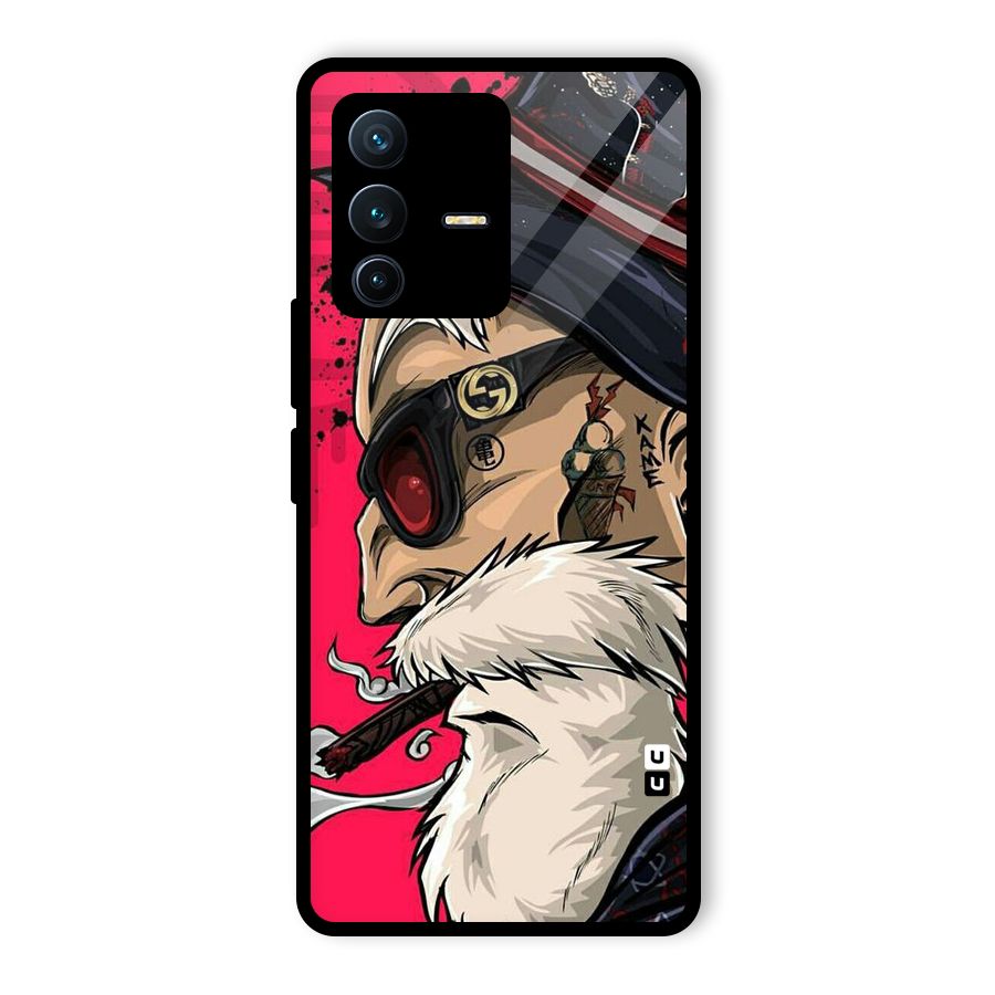 Old Man Swag Glass Back Case for Vivo V23 Pro