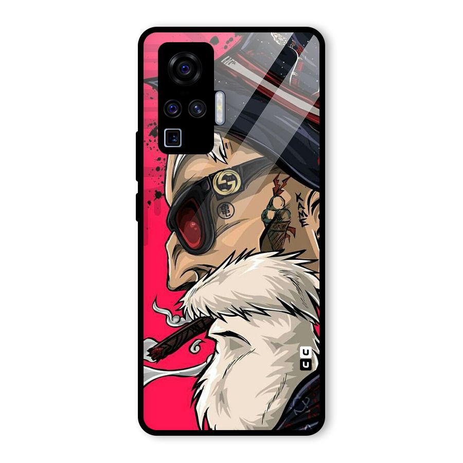 Old Man Swag Glass Back Case for Vivo X50 Pro