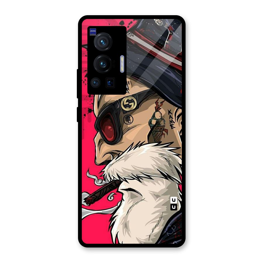 Old Man Swag Glass Back Case for Vivo X70 Pro