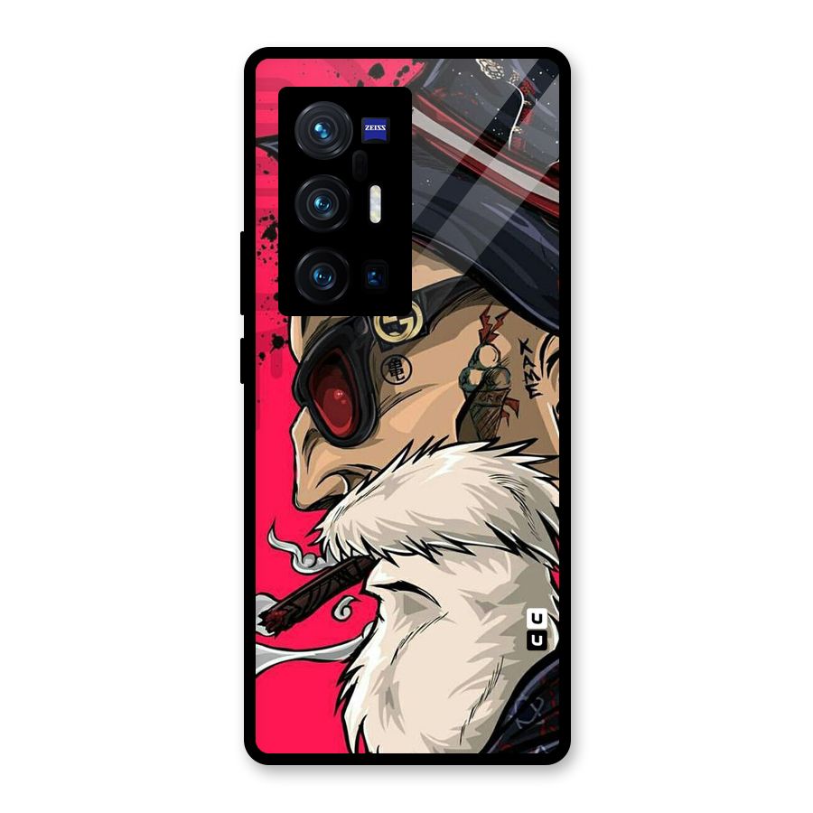 Old Man Swag Glass Back Case for Vivo X70 Pro Plus