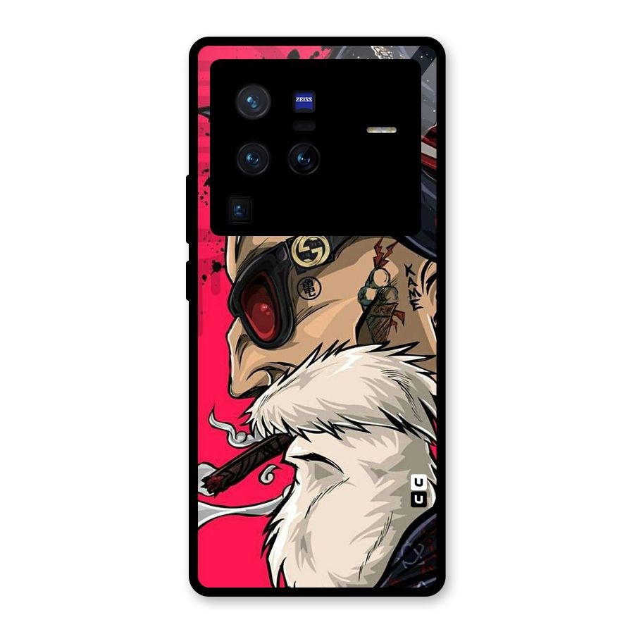 Old Man Swag Glass Back Case for Vivo X80 Pro