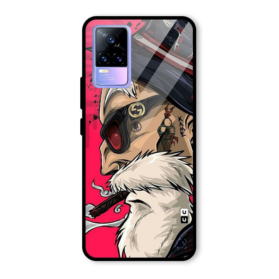 Old Man Swag Glass Back Case for Vivo Y73