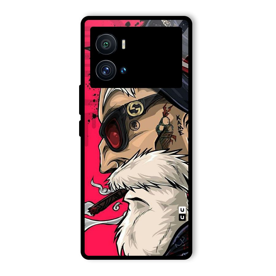 Old Man Swag Glass Back Case for Vivo iQOO 9 Pro