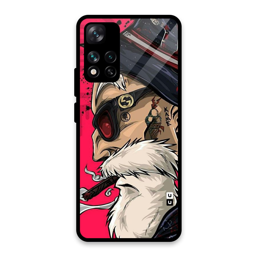 Old Man Swag Glass Back Case for Xiaomi 11i 5G