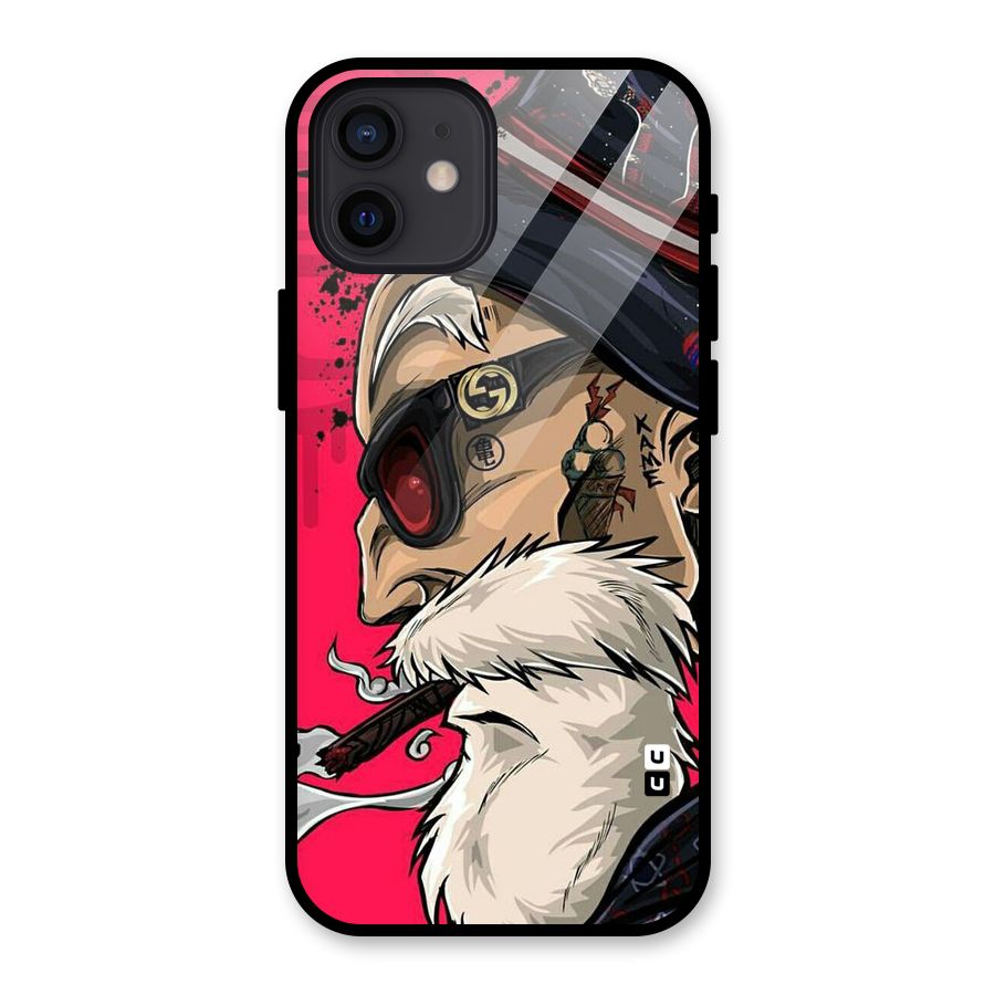 Old Man Swag Glass Back Case for iPhone 12