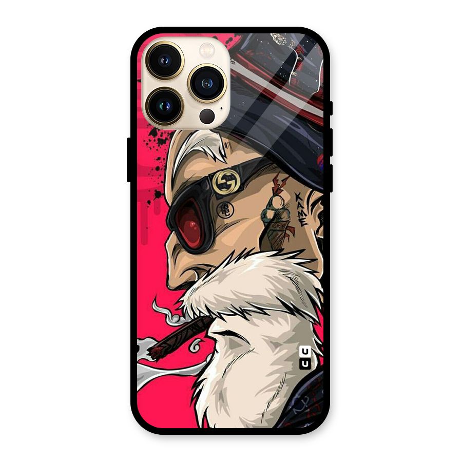 Old Man Swag Glass Back Case for iPhone 13 Pro Max