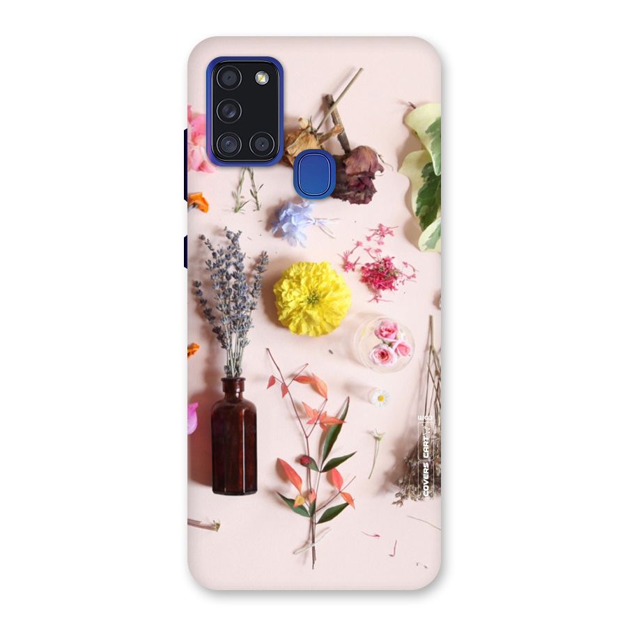 Old Petals Back Case for Galaxy A21s
