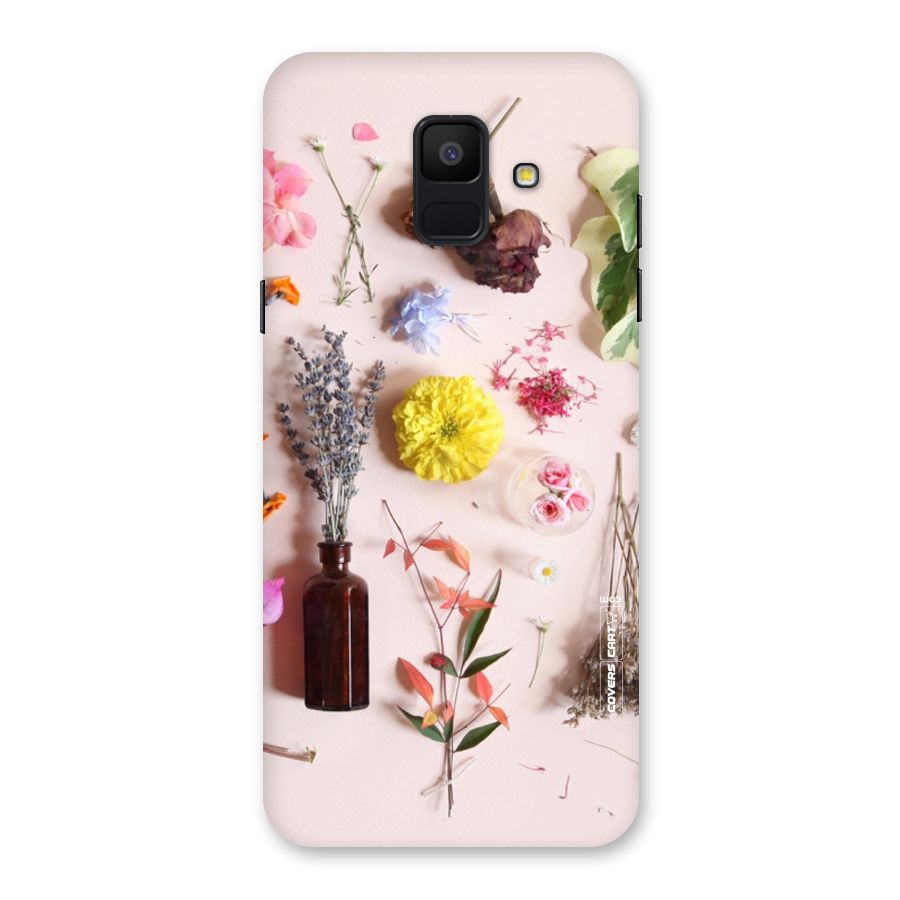 Old Petals Back Case for Galaxy A6 (2018)