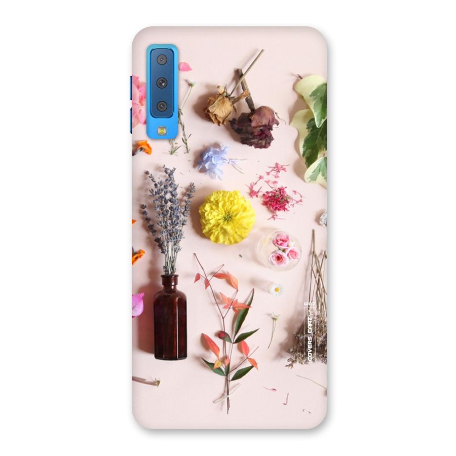 Old Petals Back Case for Galaxy A7 (2018)
