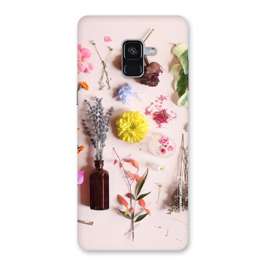 Old Petals Back Case for Galaxy A8 Plus