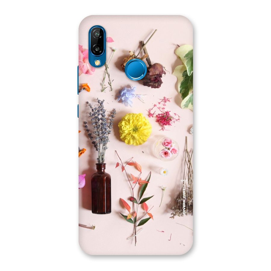 Old Petals Back Case for Huawei P20 Lite