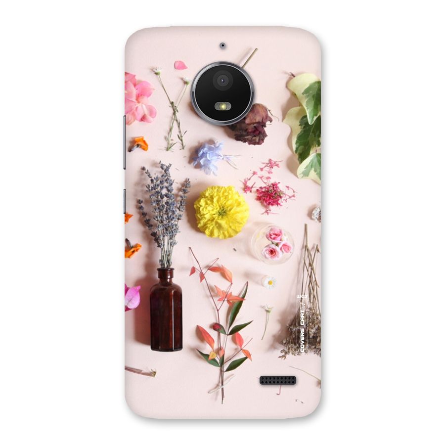 Old Petals Back Case for Moto E4