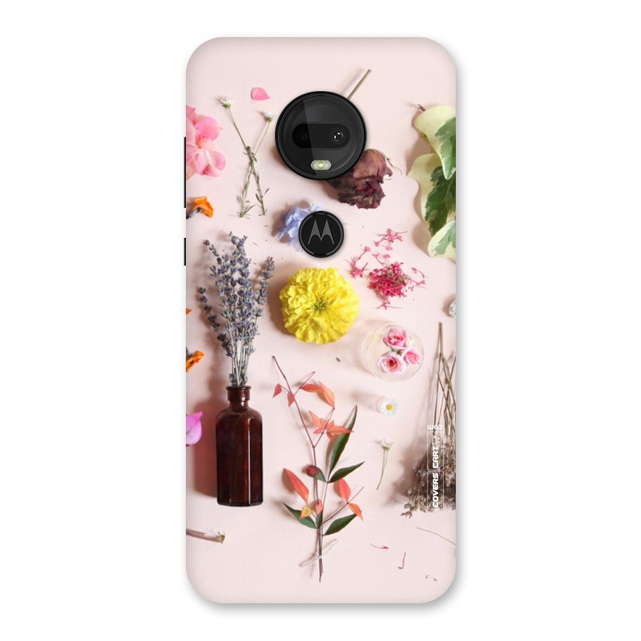 Old Petals Back Case for Moto G7