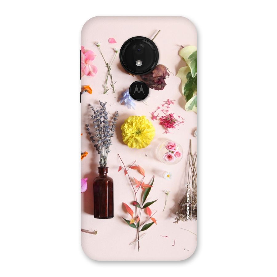 Old Petals Back Case for Moto G7 Power