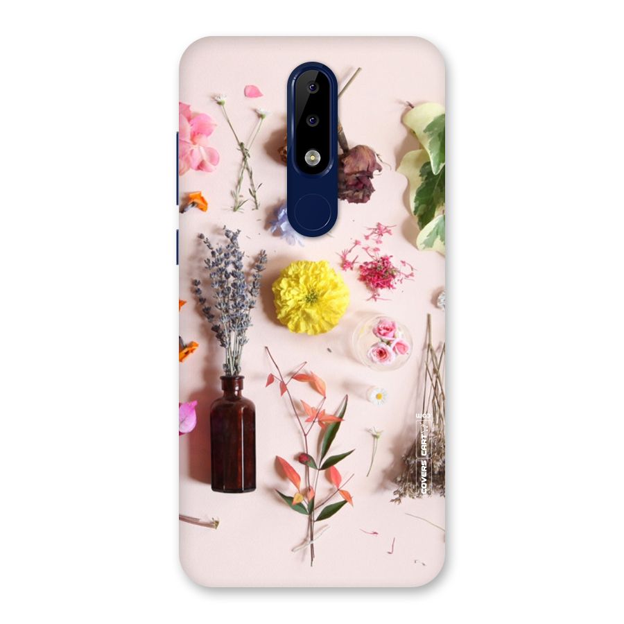 Old Petals Back Case for Nokia 5.1 Plus