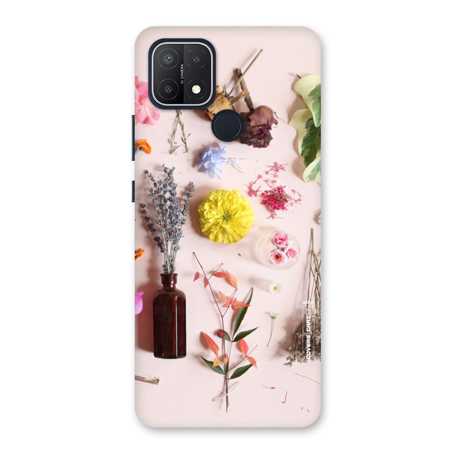 Old Petals Back Case for Oppo A15s