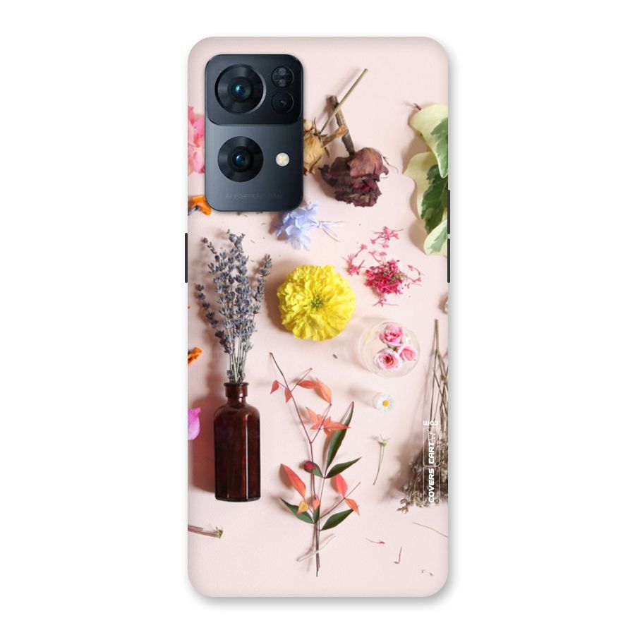 Old Petals Back Case for Oppo Reno7 Pro 5G
