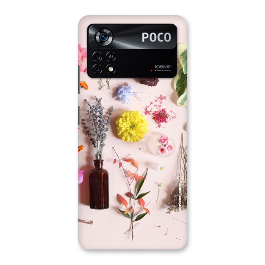 Old Petals Back Case for Poco X4 Pro 5G