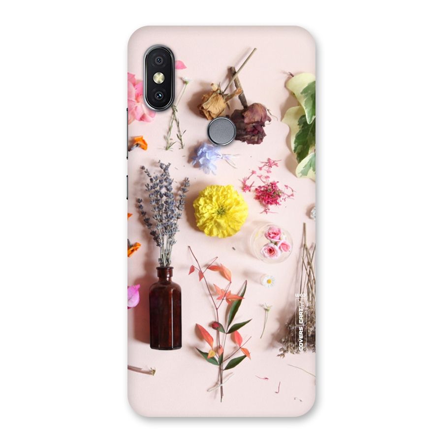 Old Petals Back Case for Redmi Y2