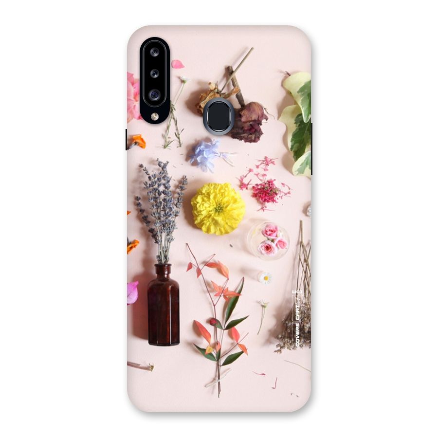 Old Petals Back Case for Samsung Galaxy A20s