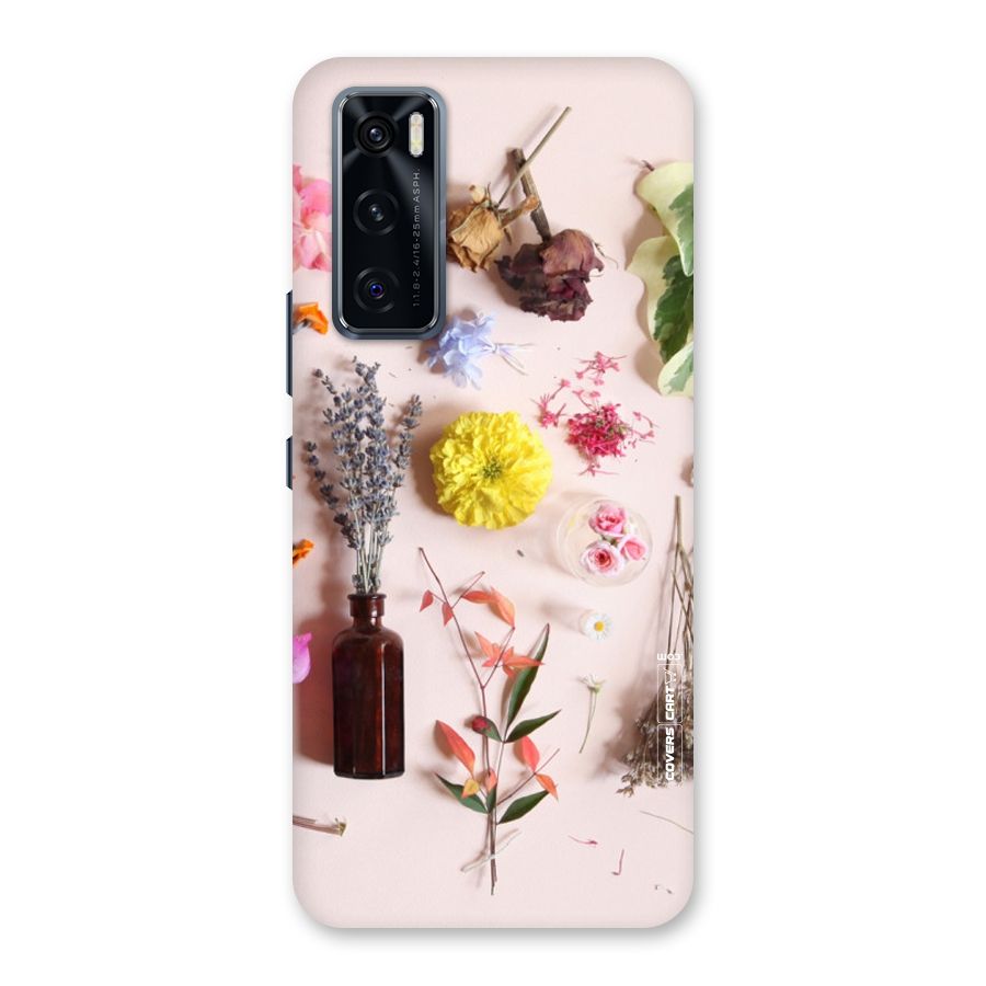 Old Petals Back Case for Vivo V20 SE