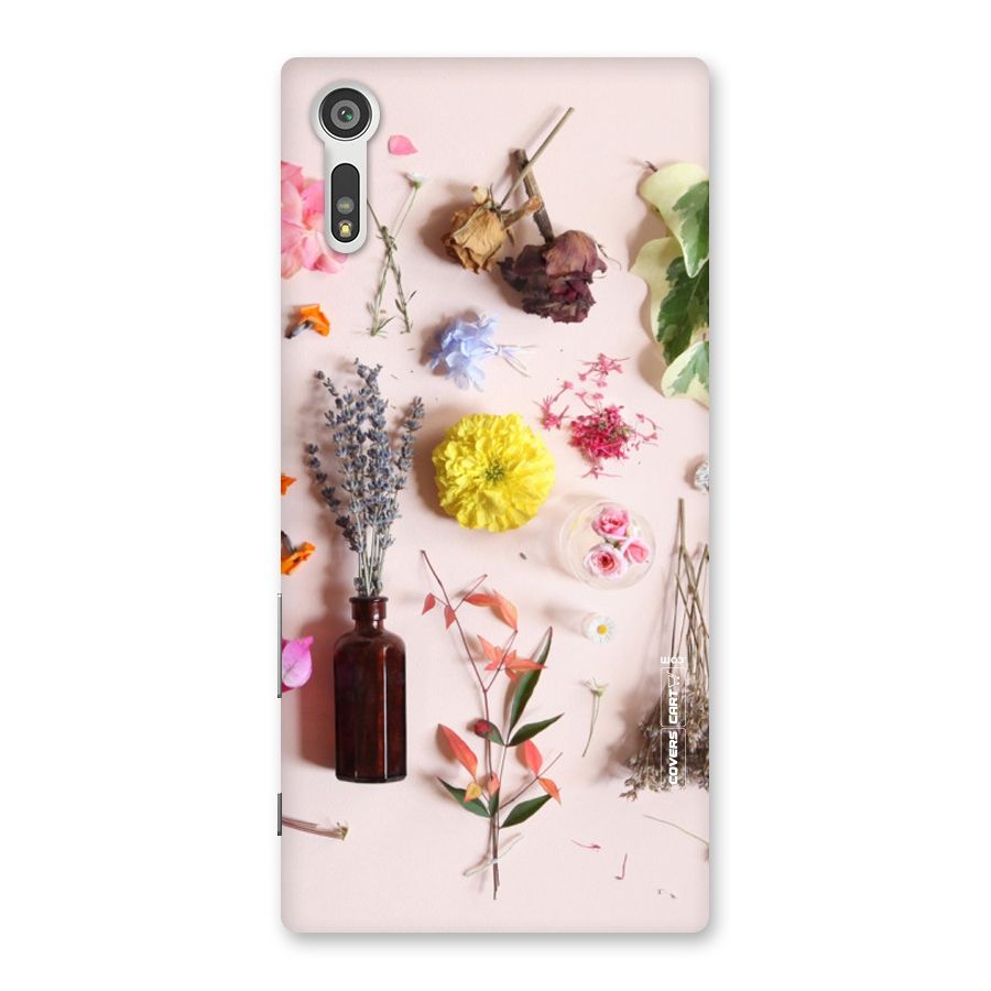 Old Petals Back Case for Xperia XZ