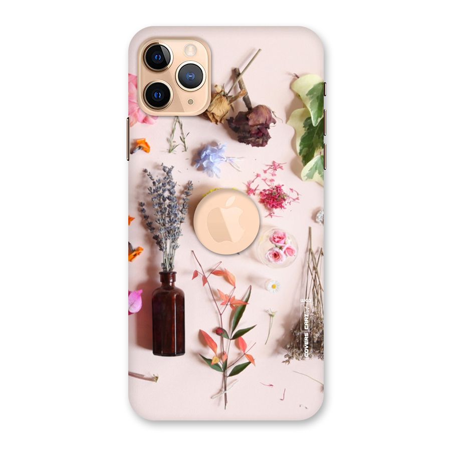 Old Petals Back Case for iPhone 11 Pro Max Logo Cut