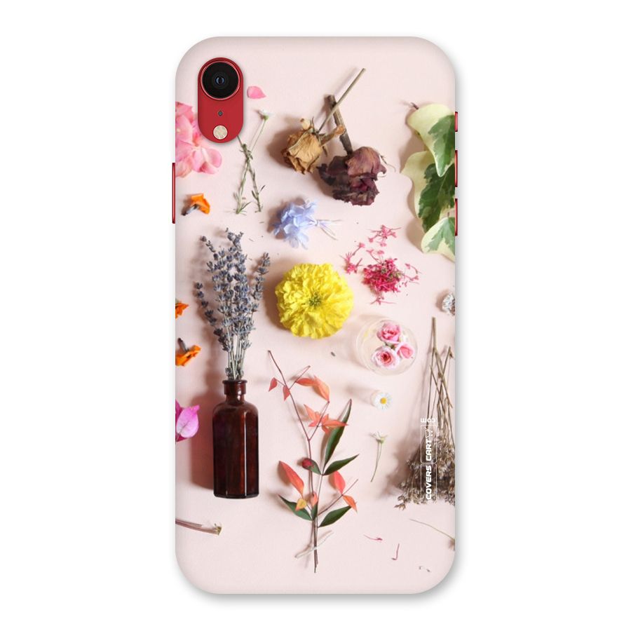 Old Petals Back Case for iPhone XR