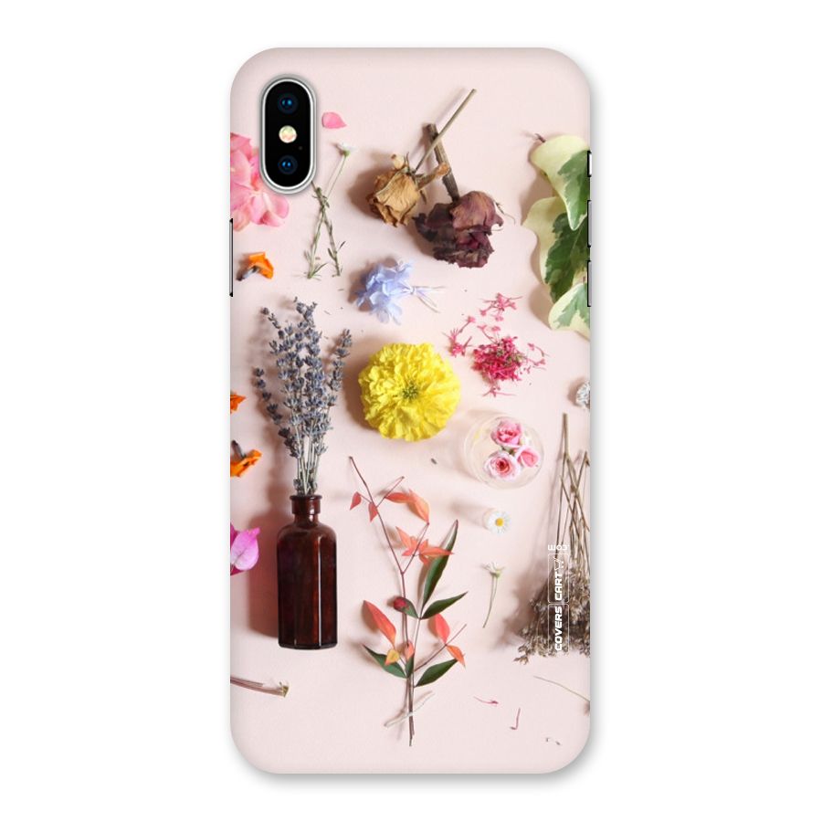 Old Petals Back Case for iPhone XS