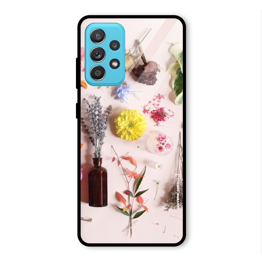 Old Petals Glass Back Case for Galaxy A52