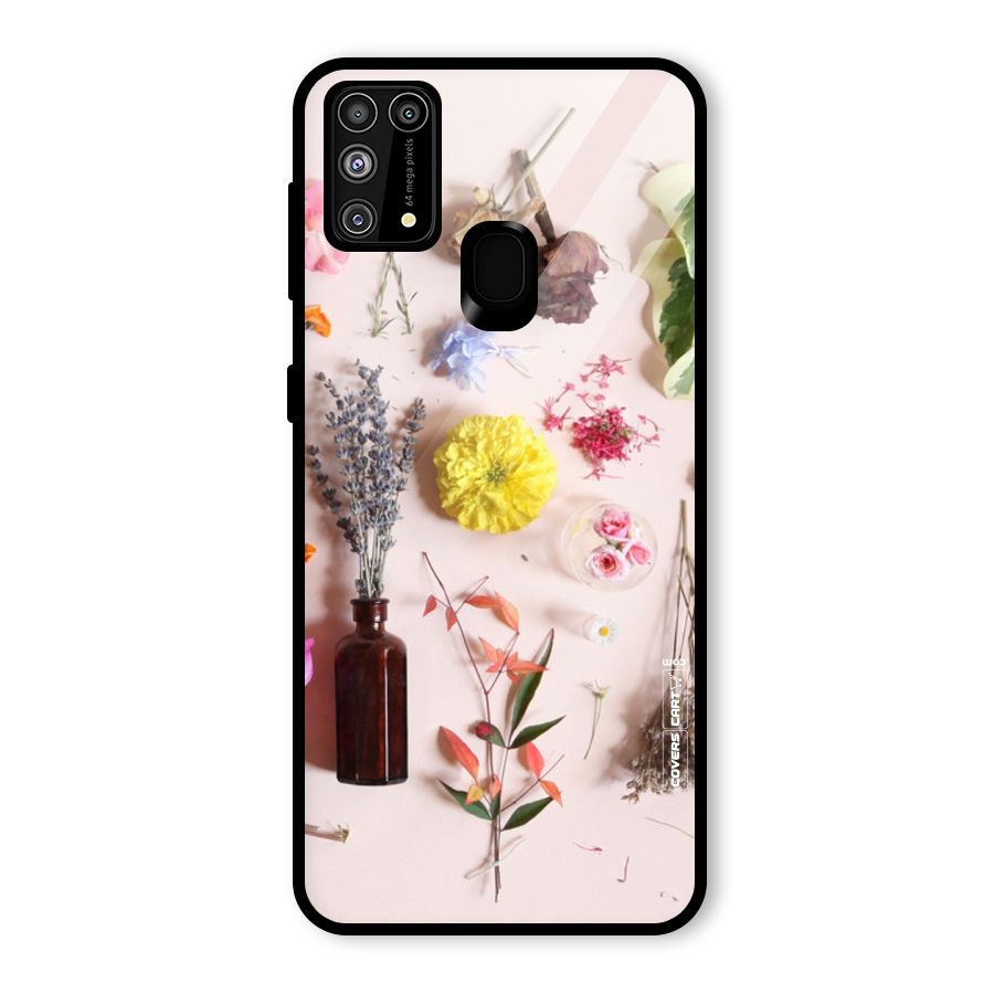 Old Petals Glass Back Case for Galaxy F41