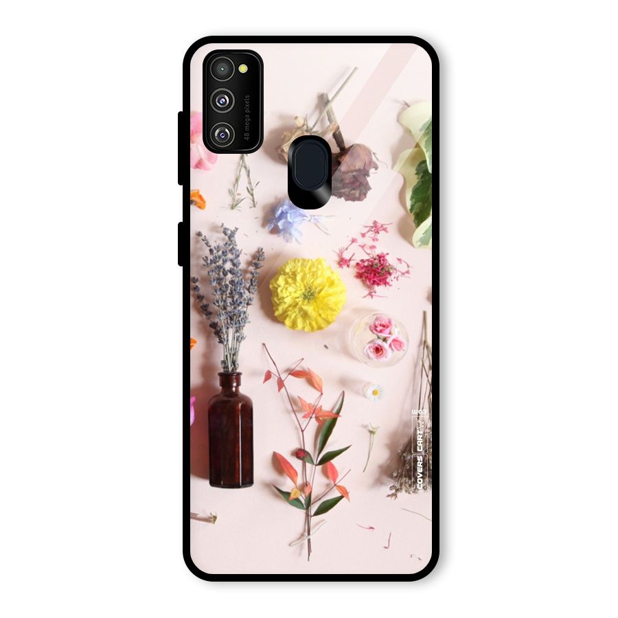 Old Petals Glass Back Case for Galaxy M30s