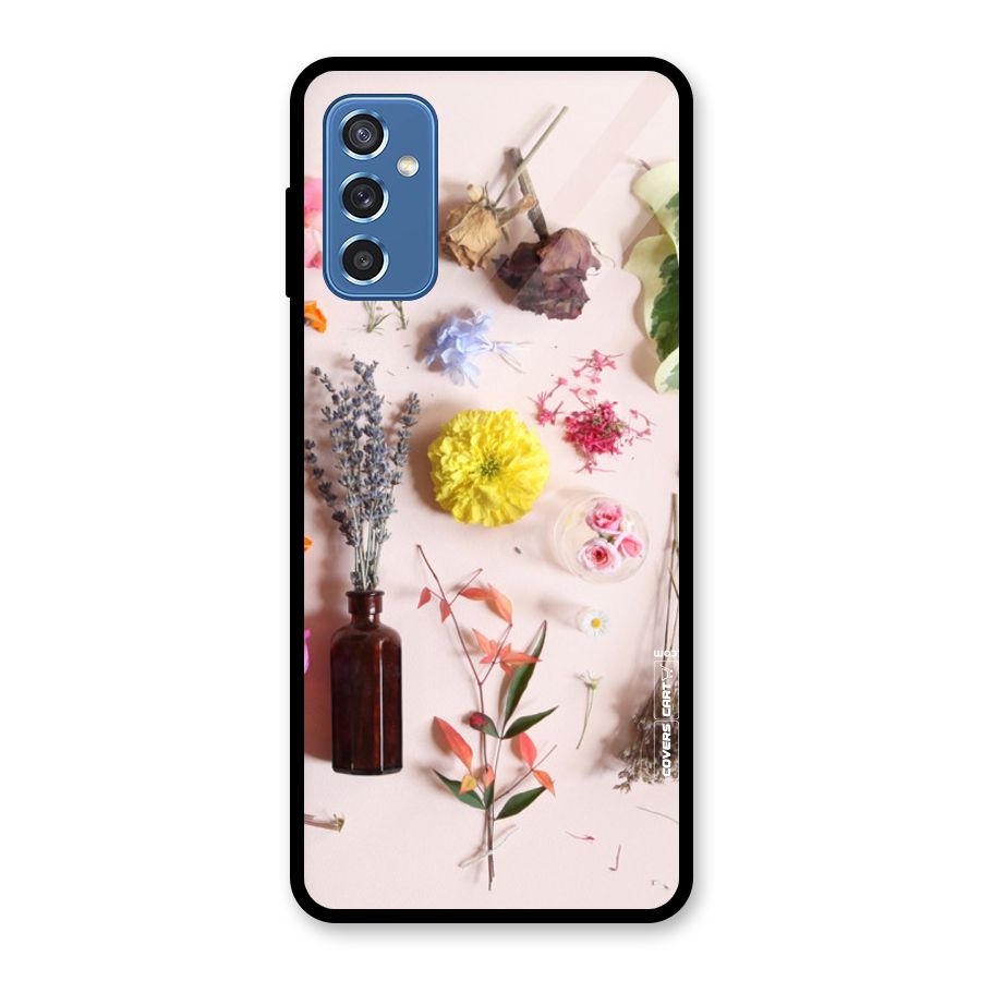 Old Petals Glass Back Case for Galaxy M52 5G