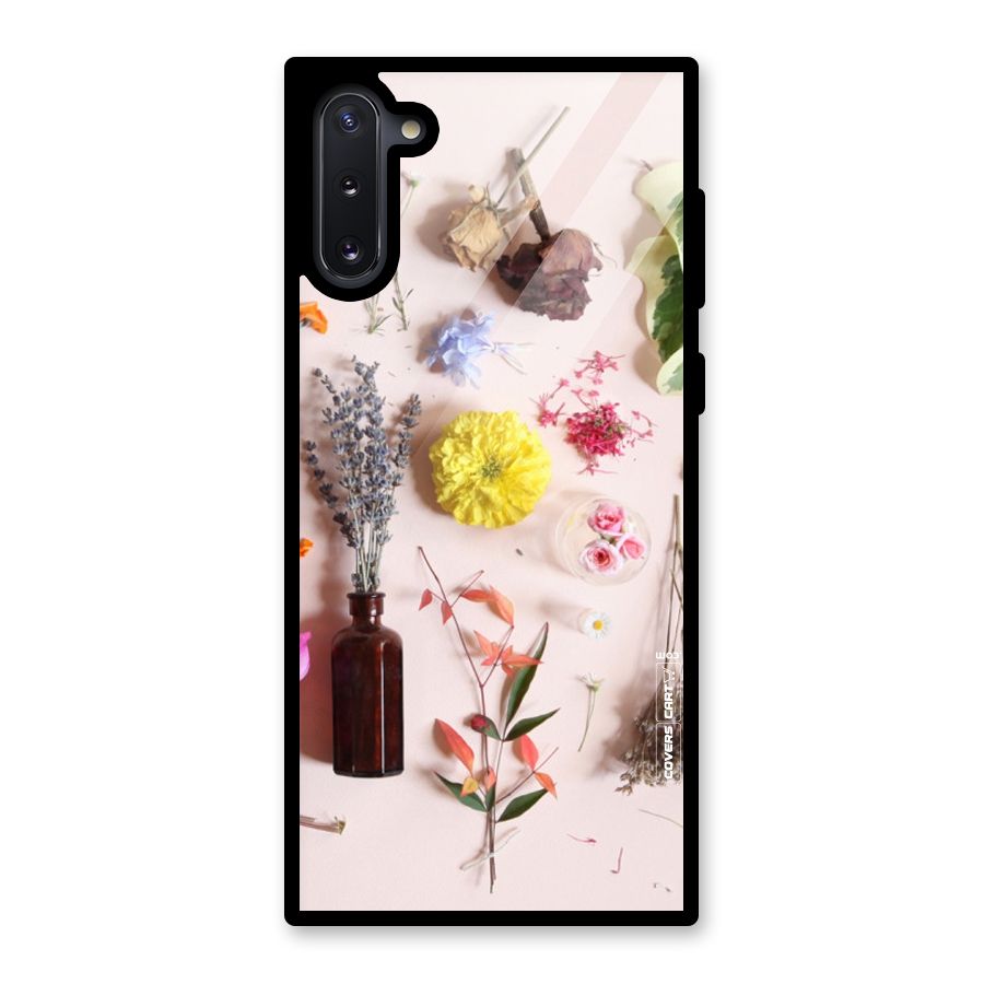 Old Petals Glass Back Case for Galaxy Note 10