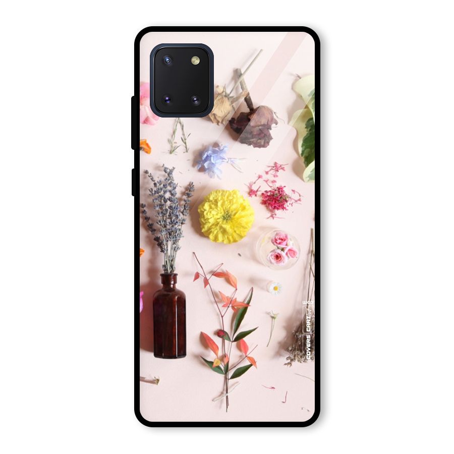 Old Petals Glass Back Case for Galaxy Note 10 Lite