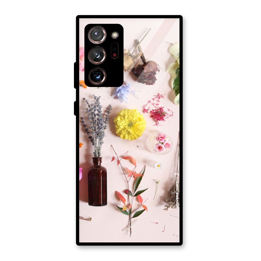 Old Petals Glass Back Case for Galaxy Note 20 Ultra 5G
