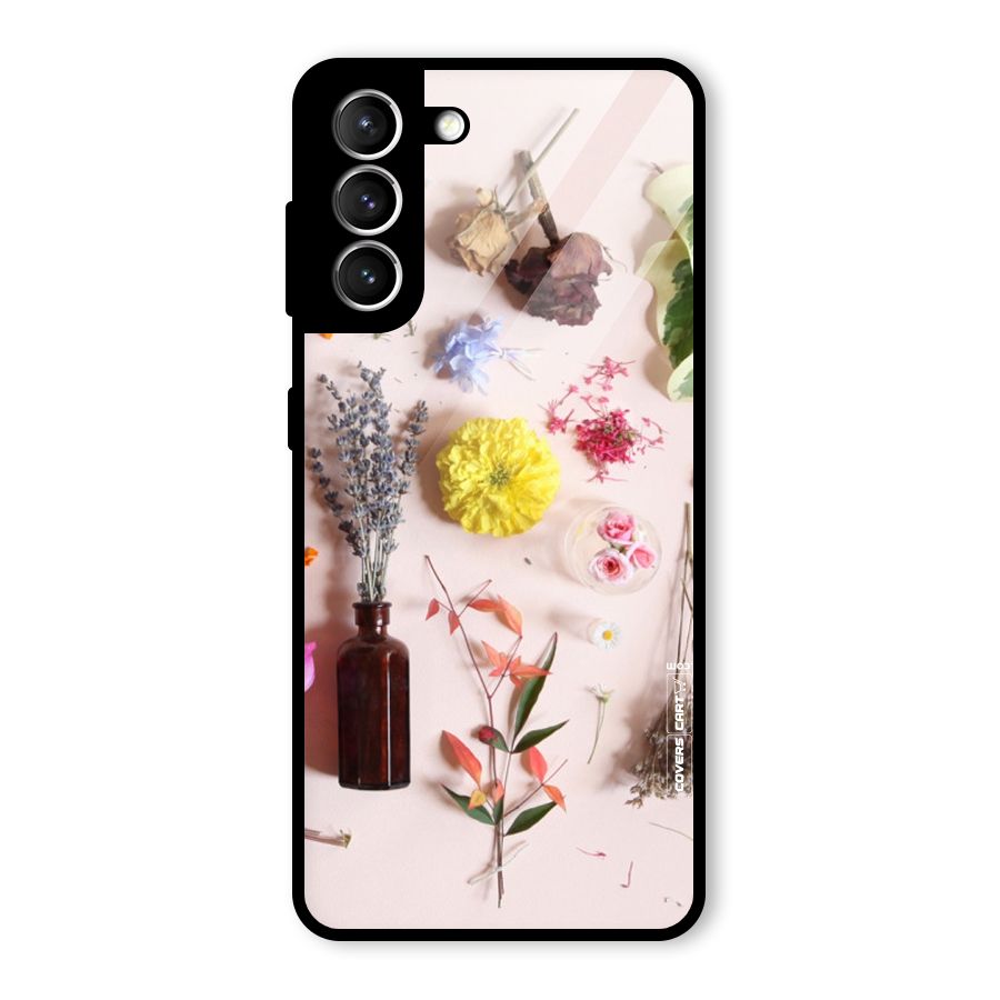 Old Petals Glass Back Case for Galaxy S21 5G