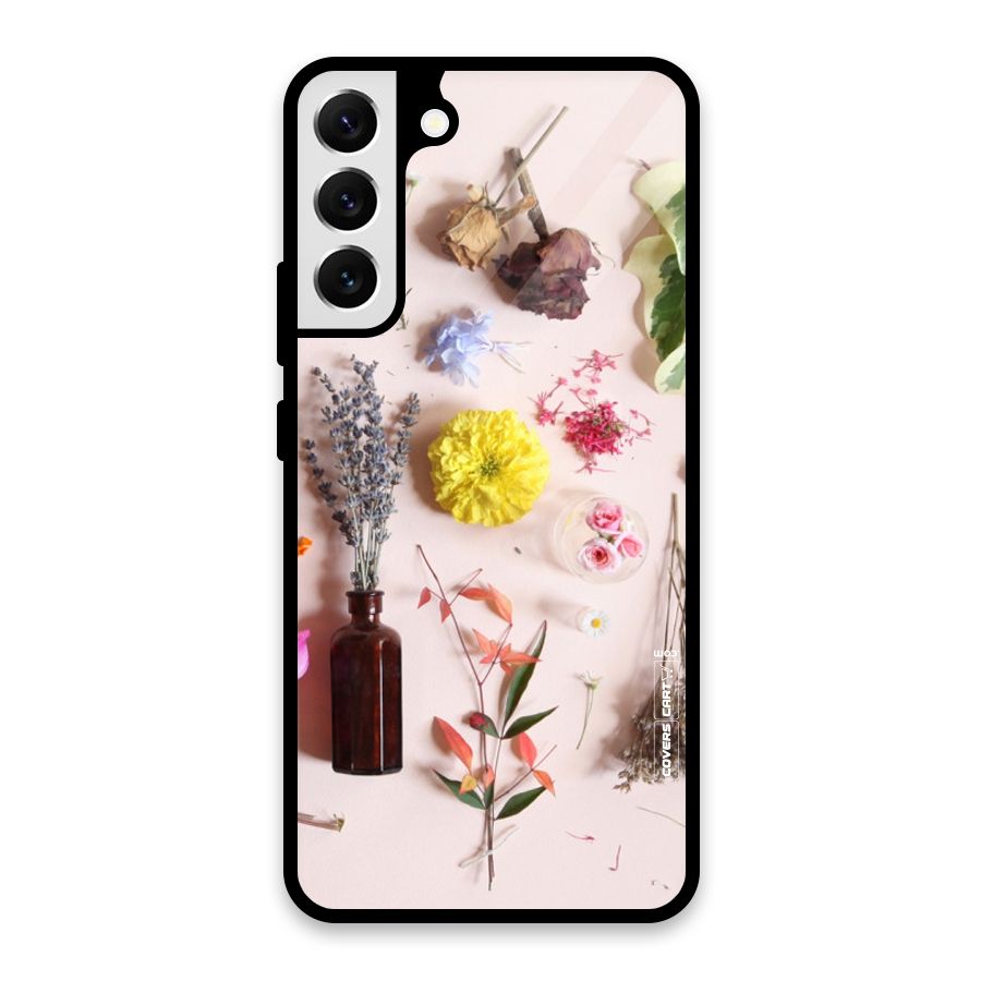 Old Petals Glass Back Case for Galaxy S22 Plus 5G