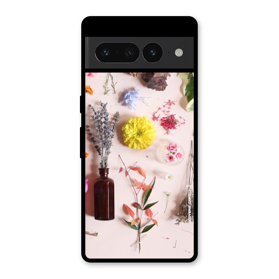 Old Petals Glass Back Case for Google Pixel 7 Pro