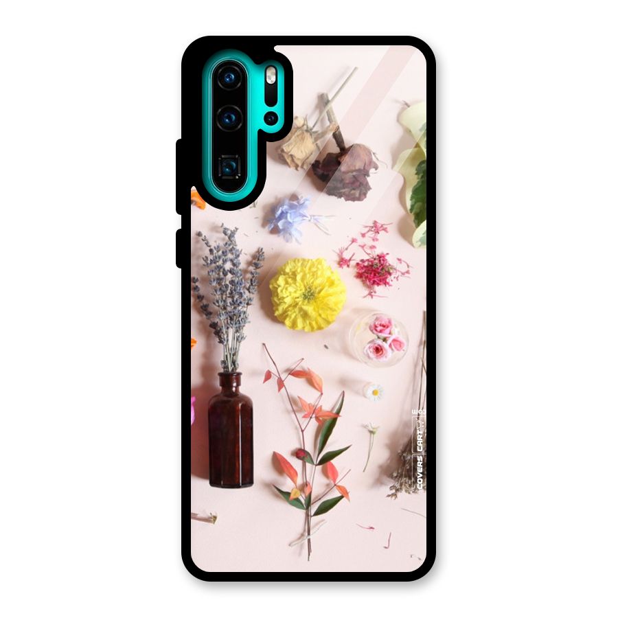 Old Petals Glass Back Case for Huawei P30 Pro