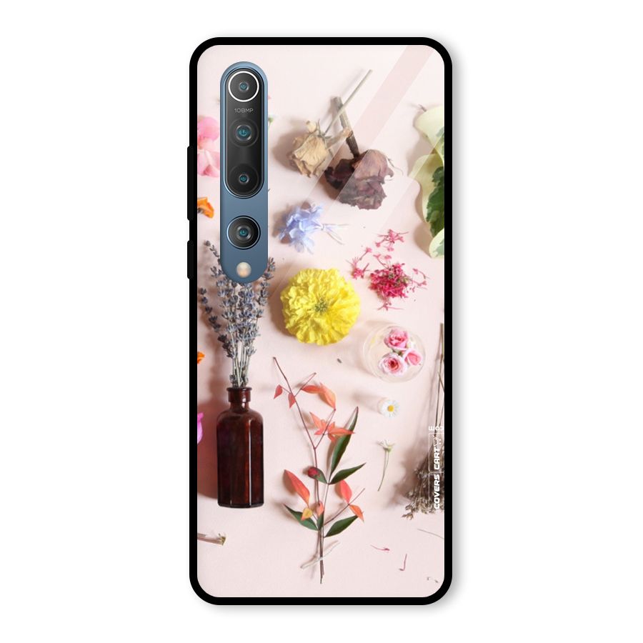 Old Petals Glass Back Case for Mi 10