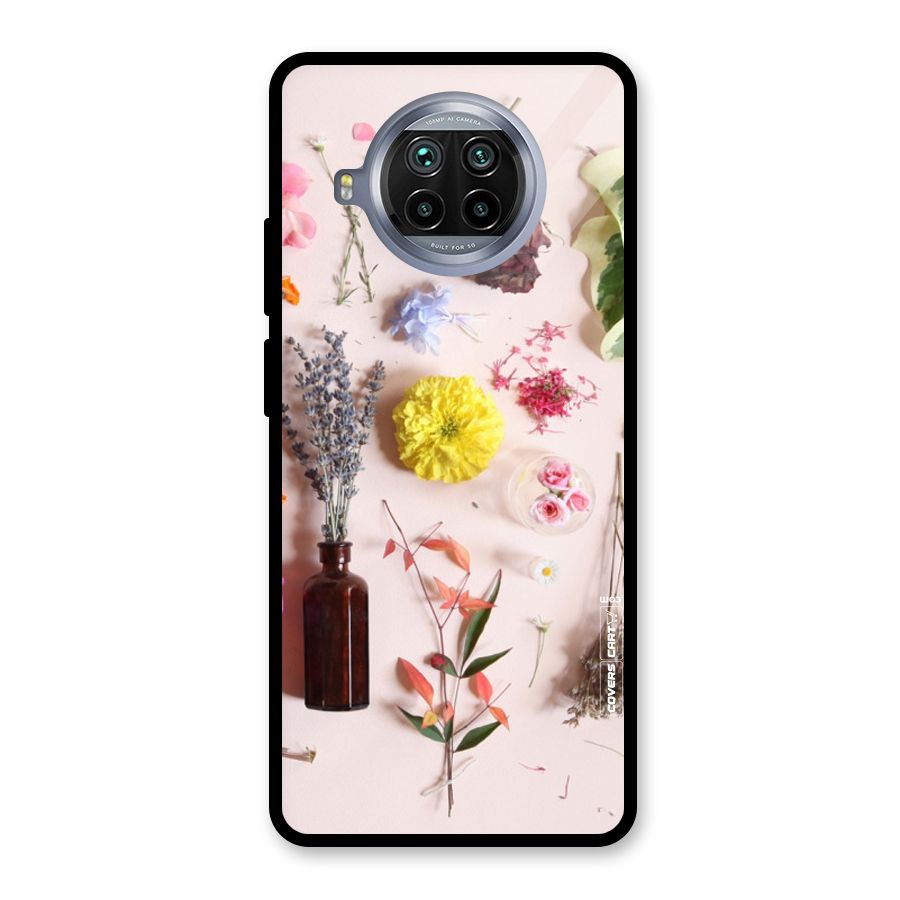 Old Petals Glass Back Case for Mi 10i