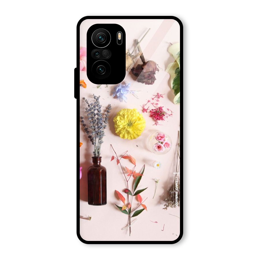 Old Petals Glass Back Case for Mi 11X Pro
