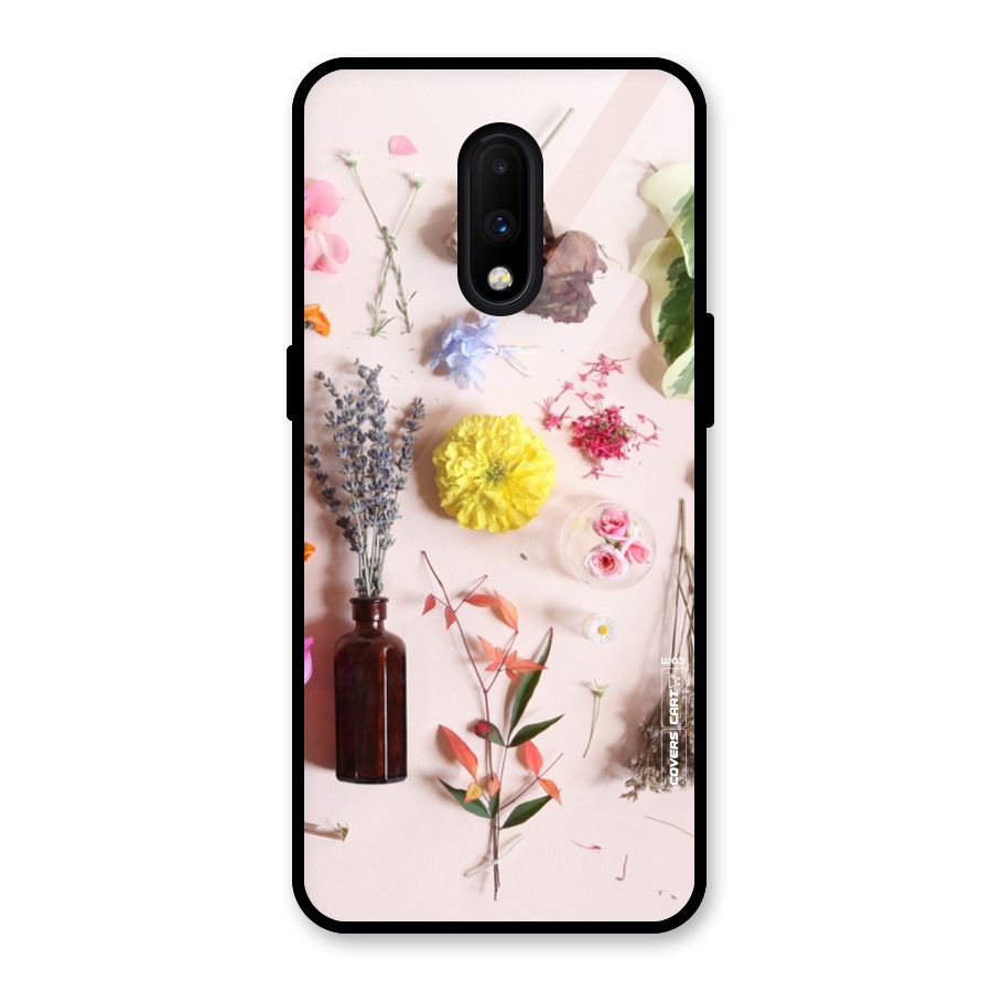 Old Petals Glass Back Case for OnePlus 7