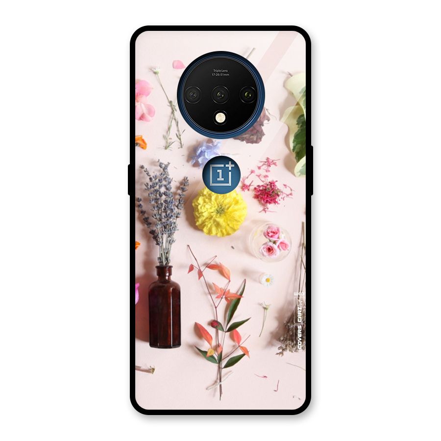 Old Petals Glass Back Case for OnePlus 7T